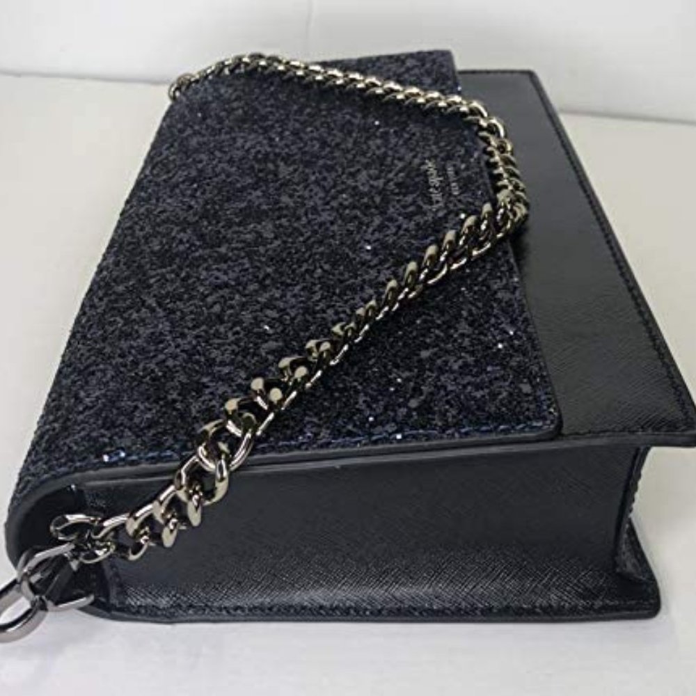 ♠️ Kate Spade Cameron Glitter Crossbody Bag NWT - Picture 7 of 11